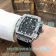Hublot Big Bang Limited Editions Replica Watch - Silver With Diamond Bezel Black Leather Strap (7)_th.jpg